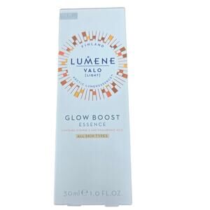 Lumene Finland Valo Light Glow Boost Essence All Skin Types NIB